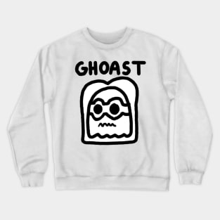 Frazzled Ghost Bread (Ghoast Boo-read) Crewneck Sweatshirt